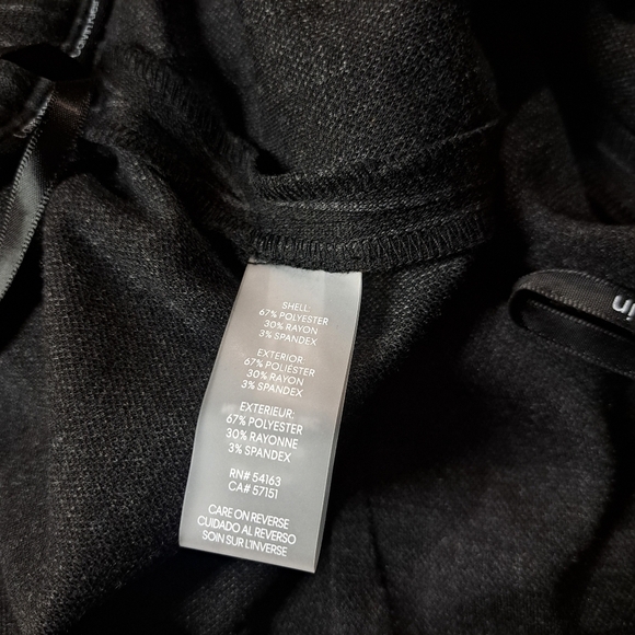 Calvin Klein Pinstripe Career Skirt Button Detail Size 14 - Picture 10 of 10